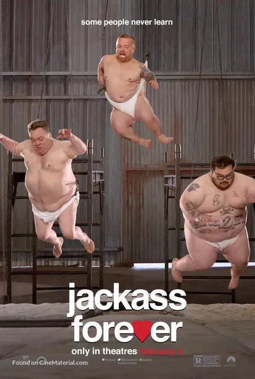 Jackass Forever Cinema Movie Poster A2 Size