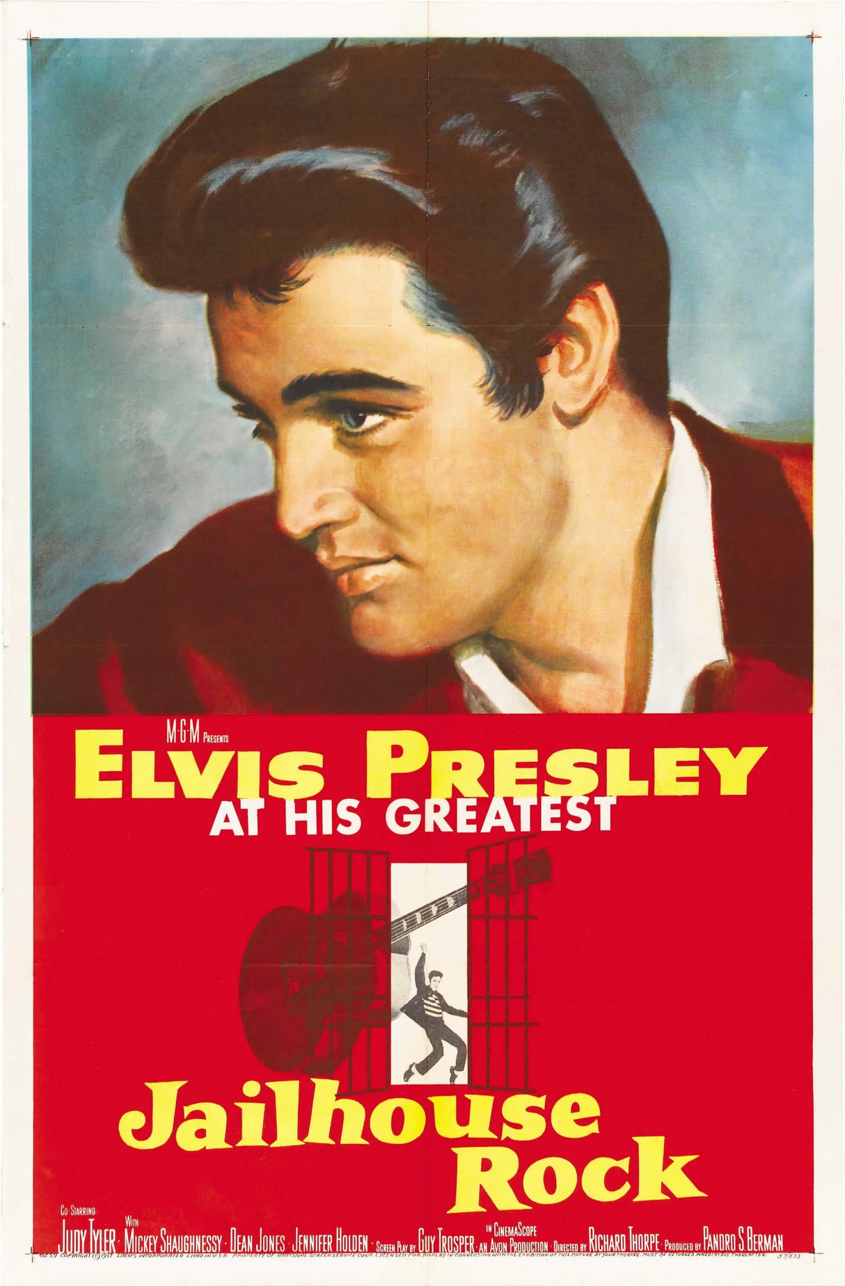 Elvis Presley Jailhouse Rock A2 Size Movie Poster-Pixel Demon