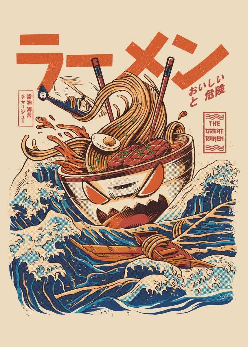 Vintage Japanese Kaijus Wall Art Option 8 A2 Size Posters-Pixel Demon