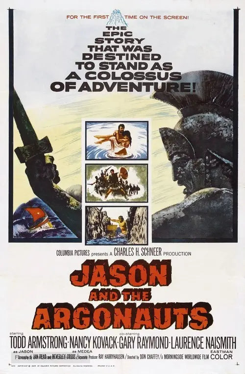 Jason and the Argonauts A2 Movie Poster-Pixel Demon