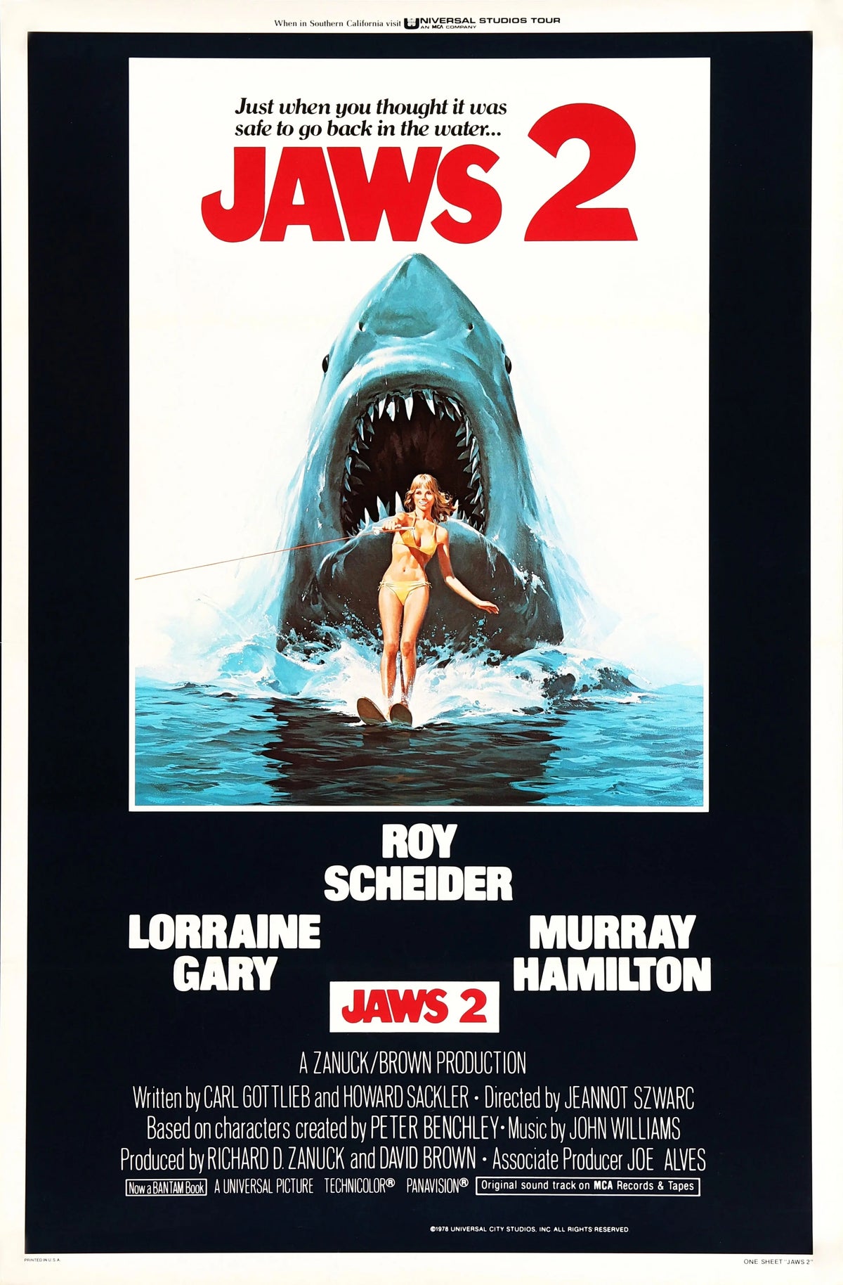 jaws 2 A2 Size Movie Poster-Pixel Demon