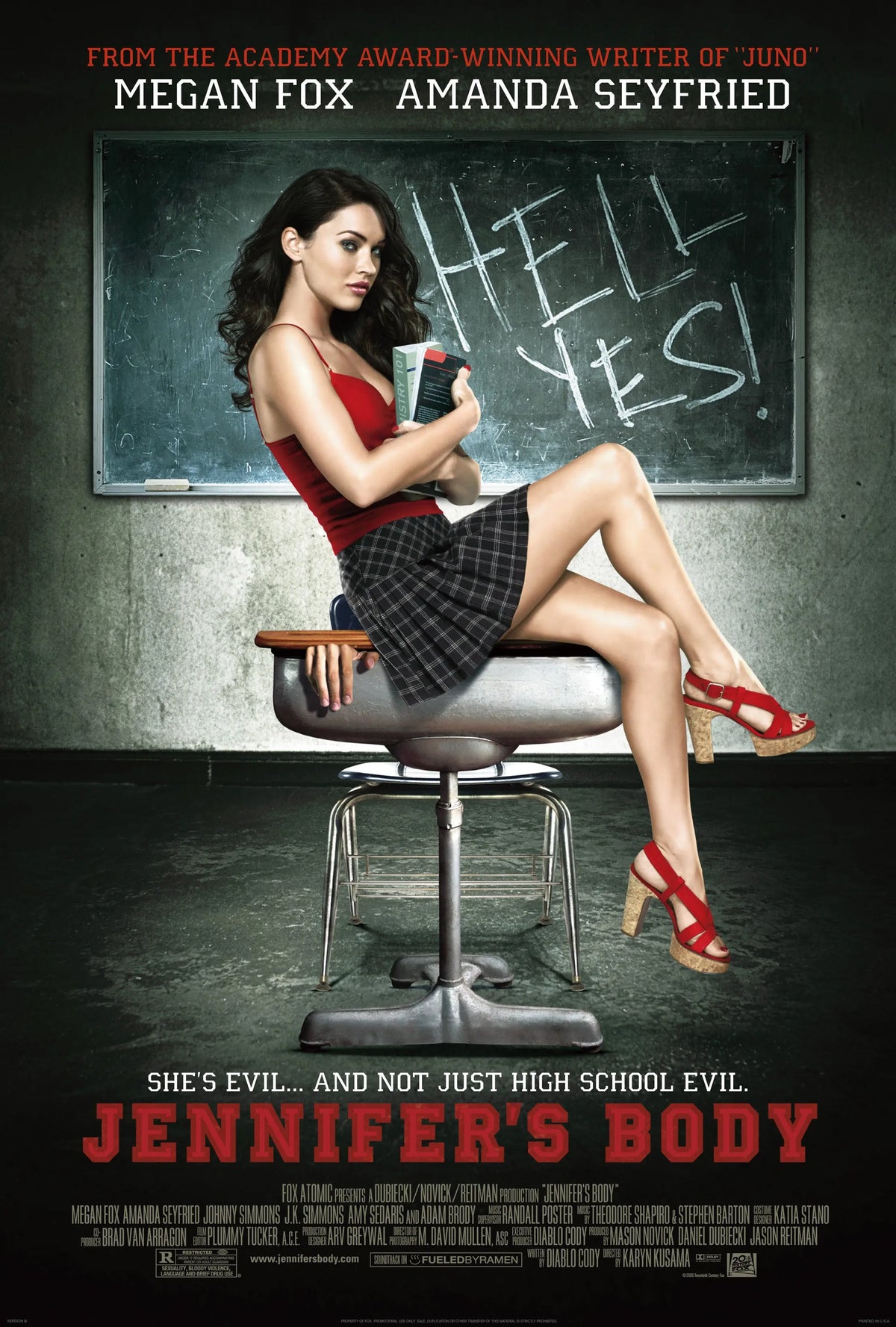 Jennifer's Body A2 Size Movie Poster-Pixel Demon
