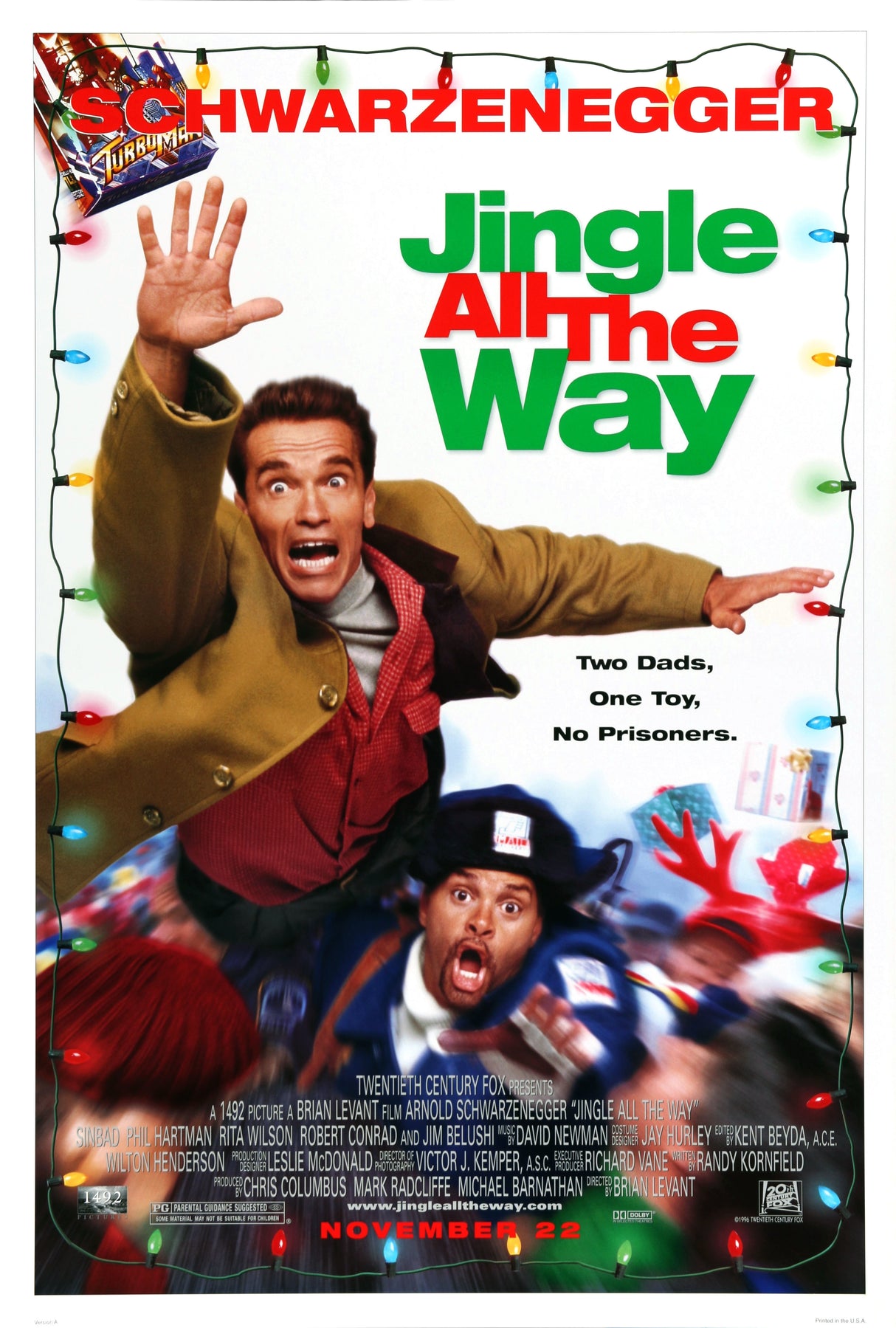 Jingle all The Way A2 Size Movie Poster-Pixel Demon