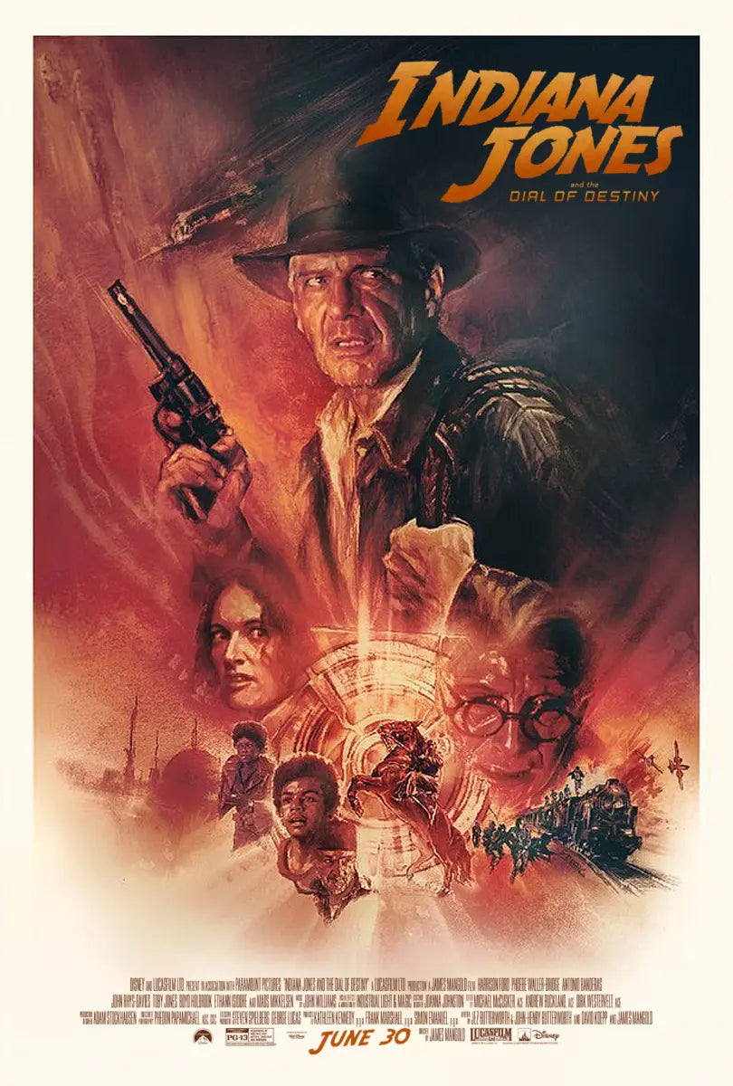 Indiana Jones Style 11 A2 Size Movie Poster-Pixel Demon