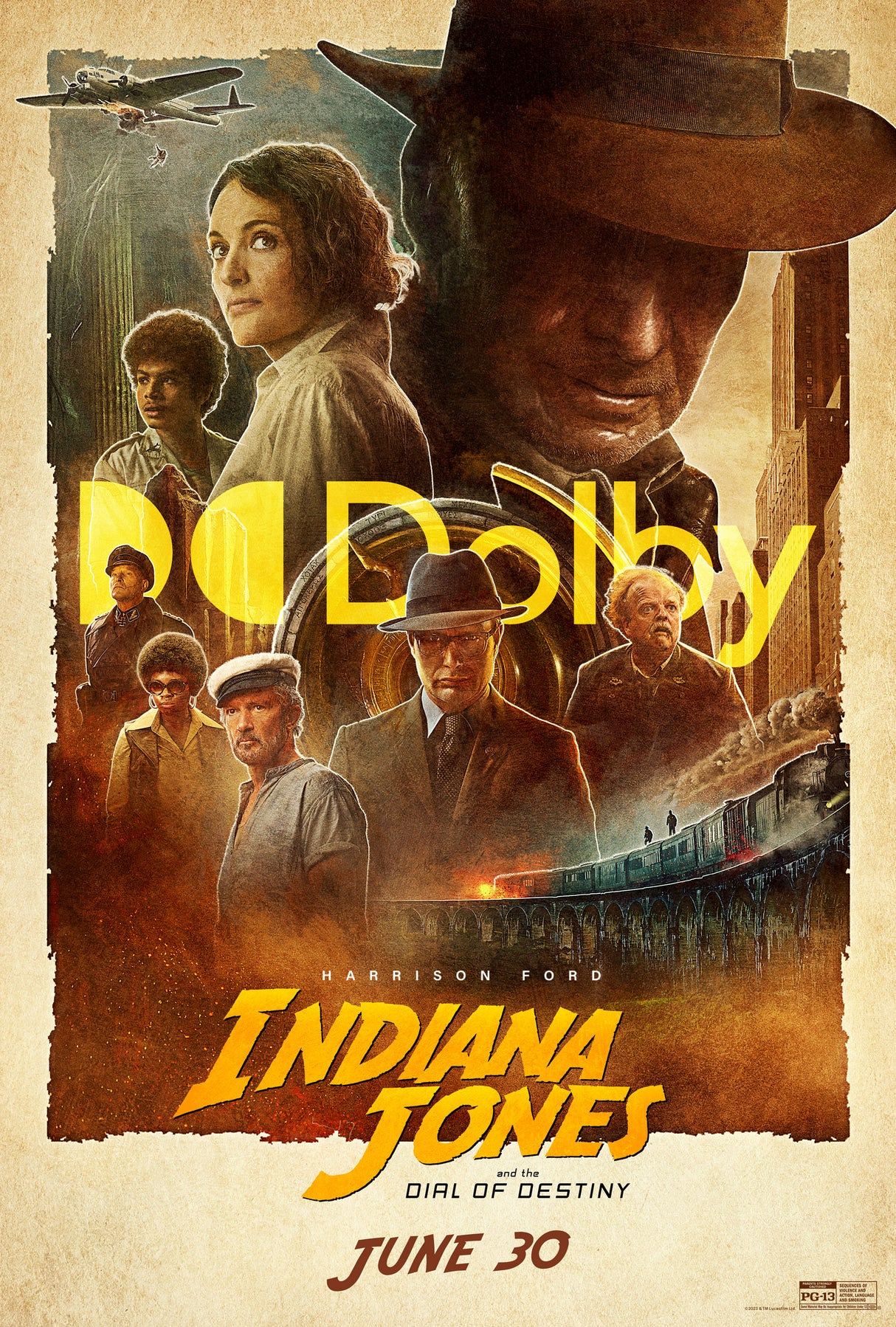 Indiana Jones Style 2 A2 Size Movie Poster-Pixel Demon