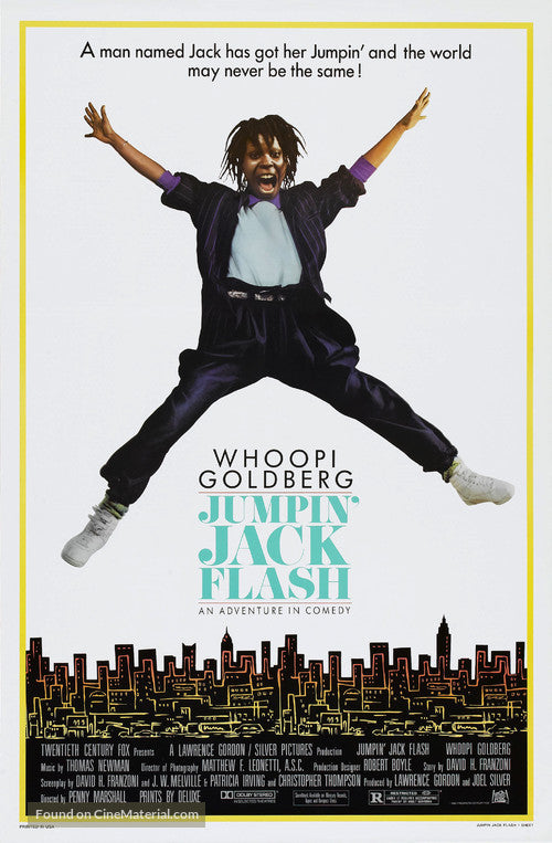 Pixel Demon Jumpin' Jack Flash Movie Poster A2 Size