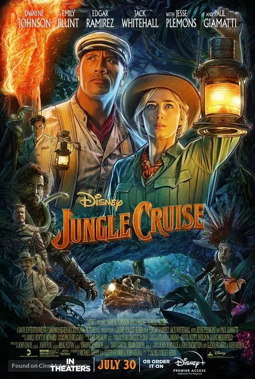 Jungle Cruise A2 Movie Poster-Pixel Demon