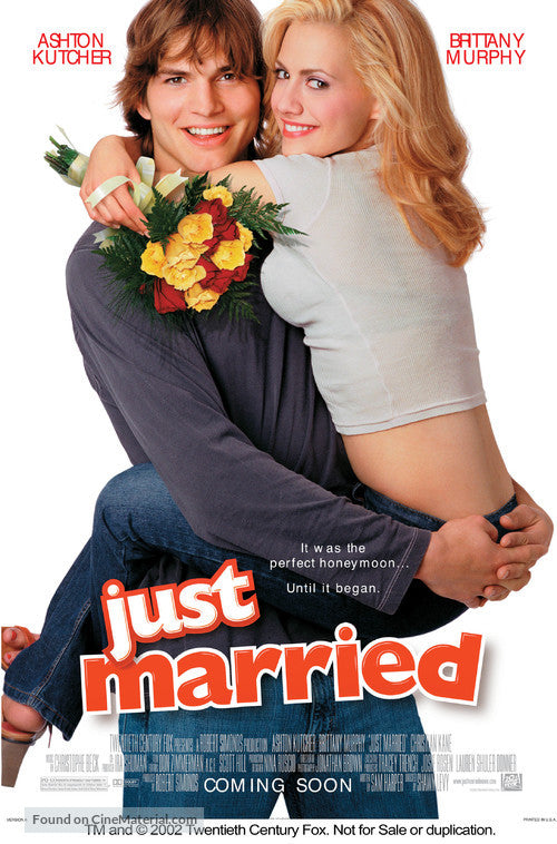 Just Married Cinema Movie Poster A2 Size