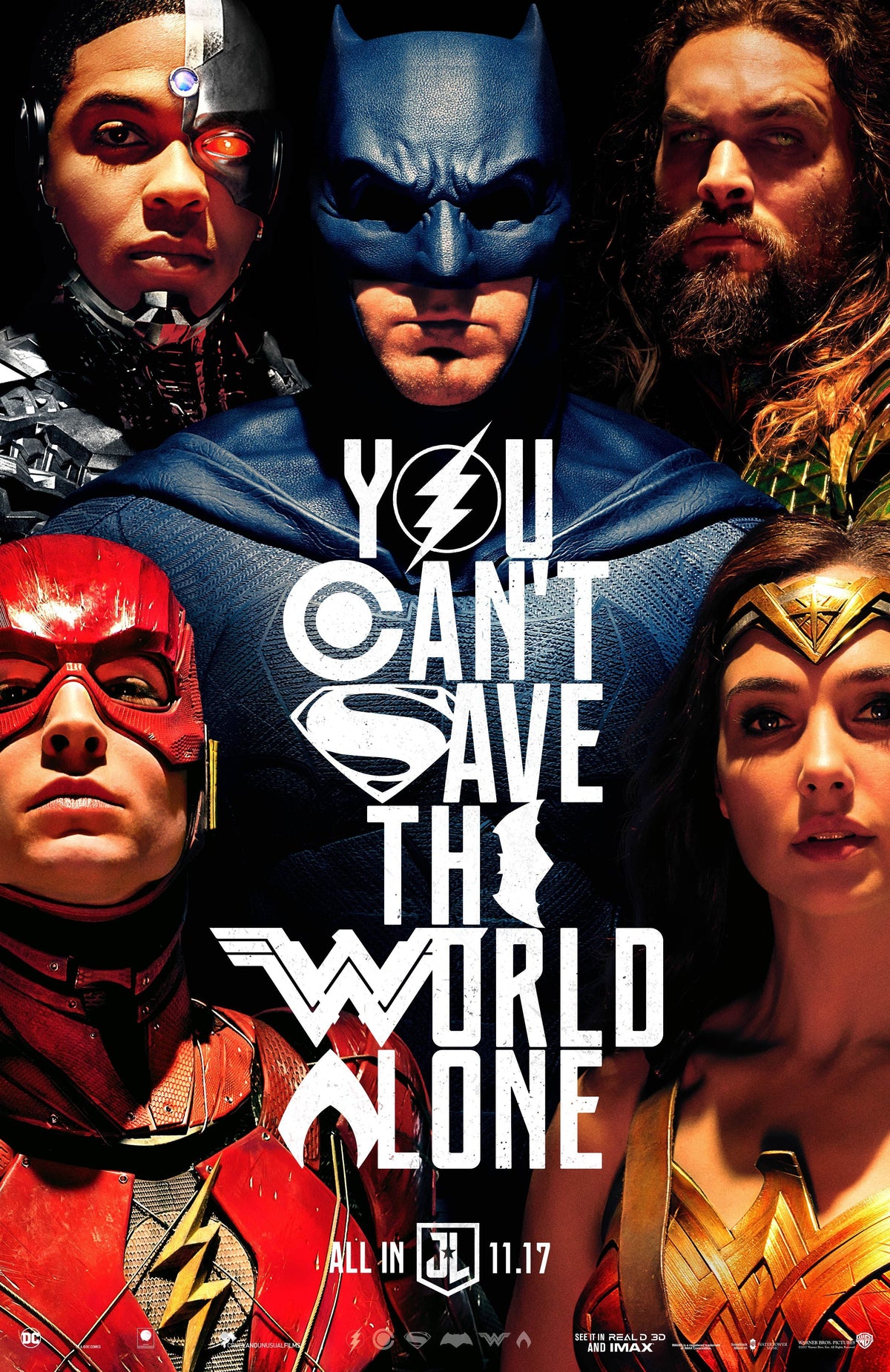 Justice League A2 Size Movie Poster-Pixel Demon