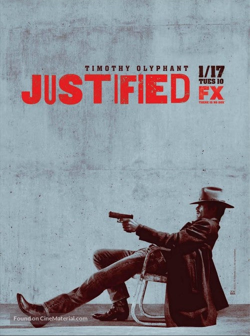 Justified TV Series Poster A2 Size Version 1