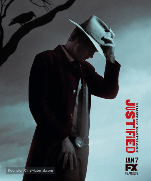 Justified TV Series Poster A2 Size Version 2