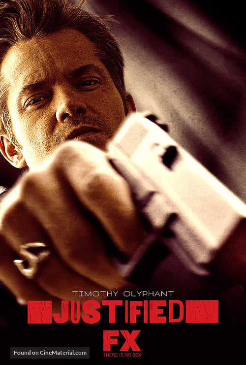 Justified TV Series Poster A2 Size Version 6