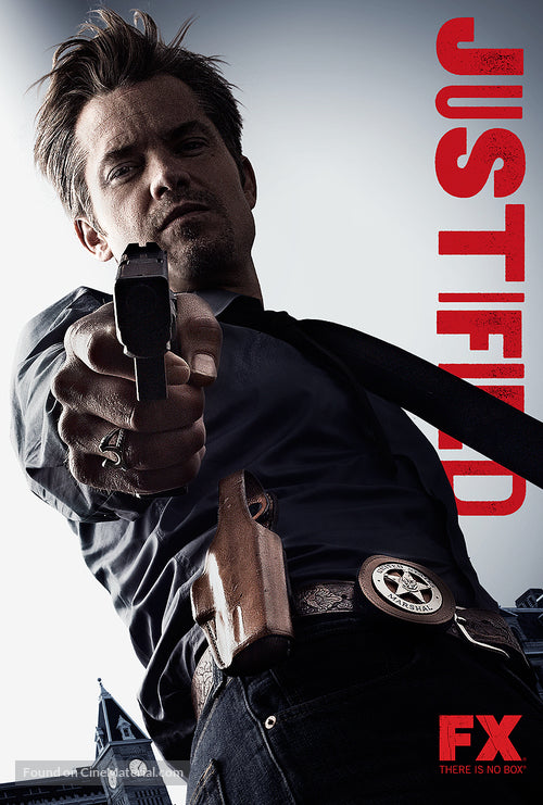 Justified TV Series Poster A2 Size Version 5