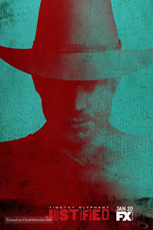 Justified TV Series Poster A2 Size Version 4