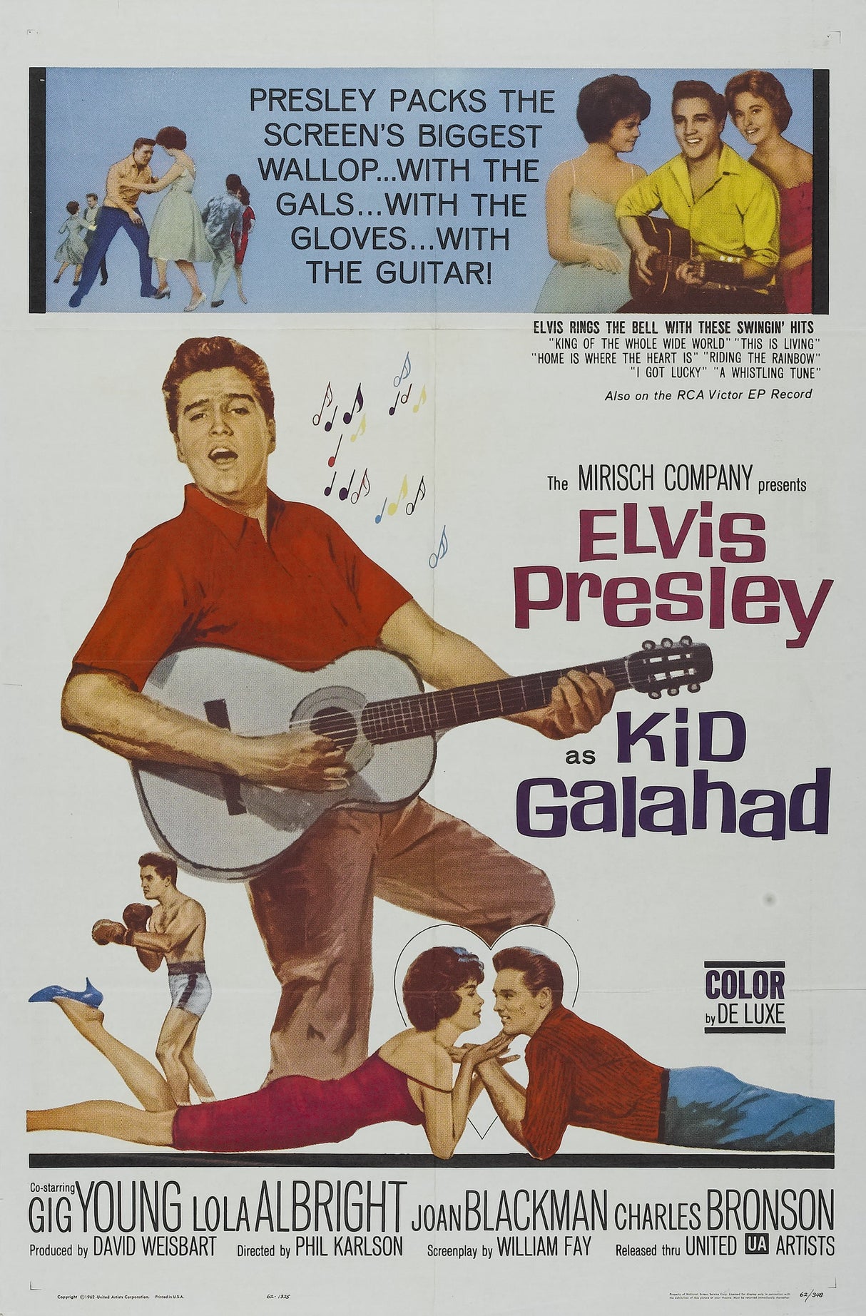 Elvis Presley King Galahad A2 Size Movie Poster-Pixel Demon
