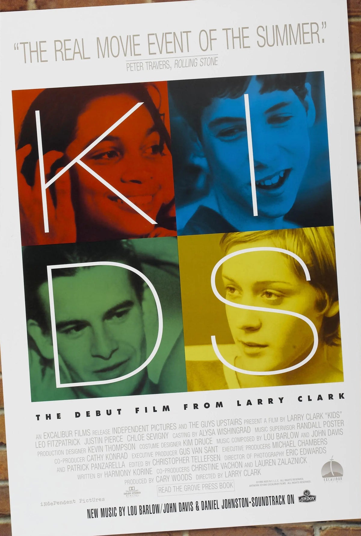 Kids A2 Size Movie Poster-Pixel Demon