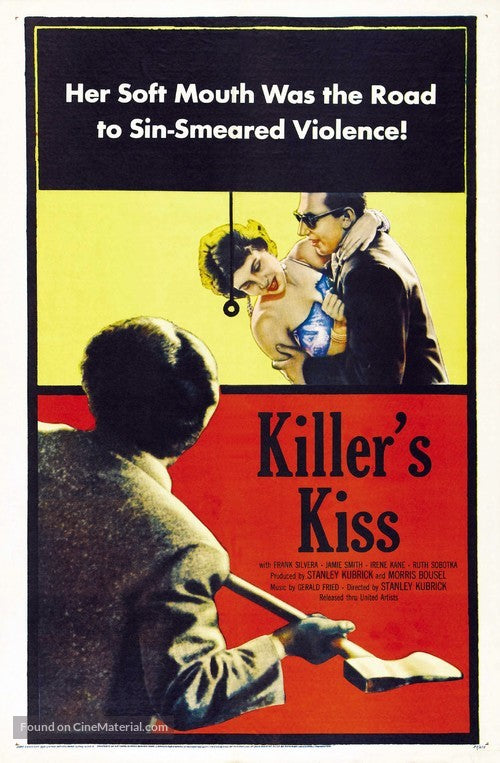 Pixel Demon Killer's Kiss Movie Poster A2 Size