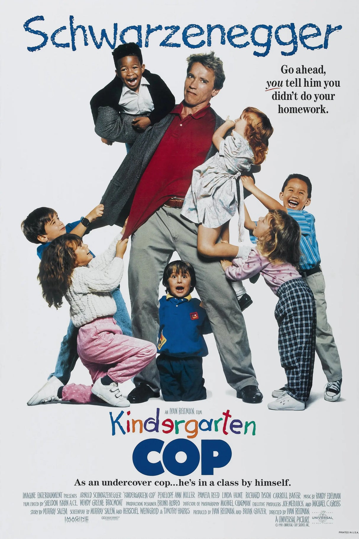 Kindergarten Cop A2 Size Movie Poster-Pixel Demon