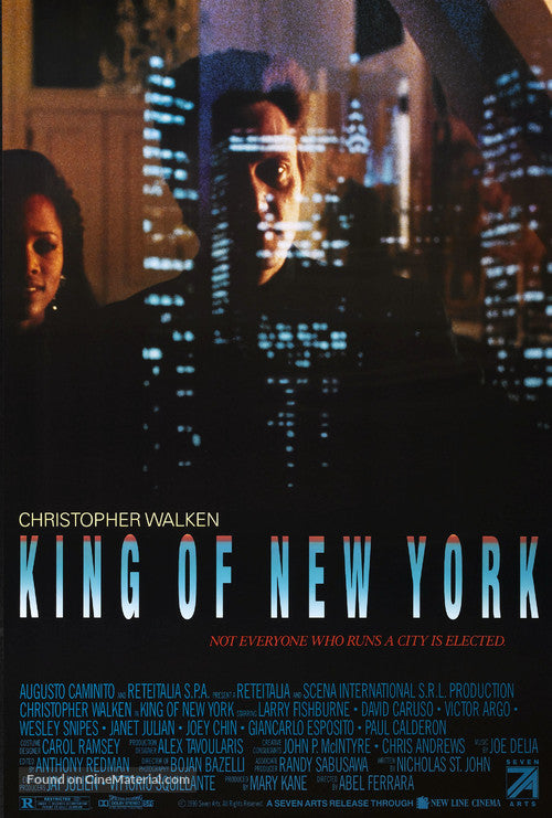 King of New York Cinema Movie Poster A2 Size