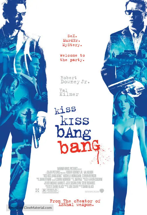 Pixel Demon Kiss Kiss Bang Bang Movie Poster A2 Size