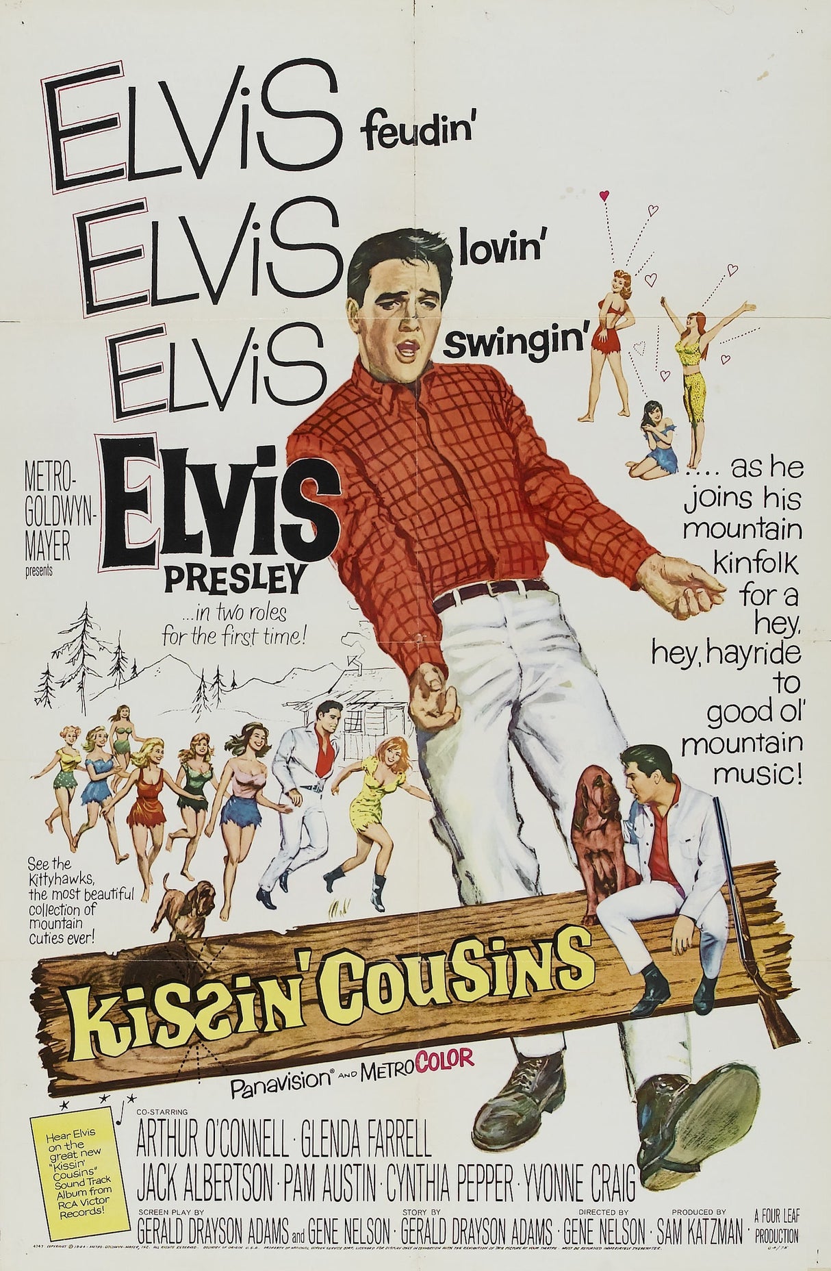 Elvis Presley Kissin Cousins A2 Size Movie Poster-Pixel Demon