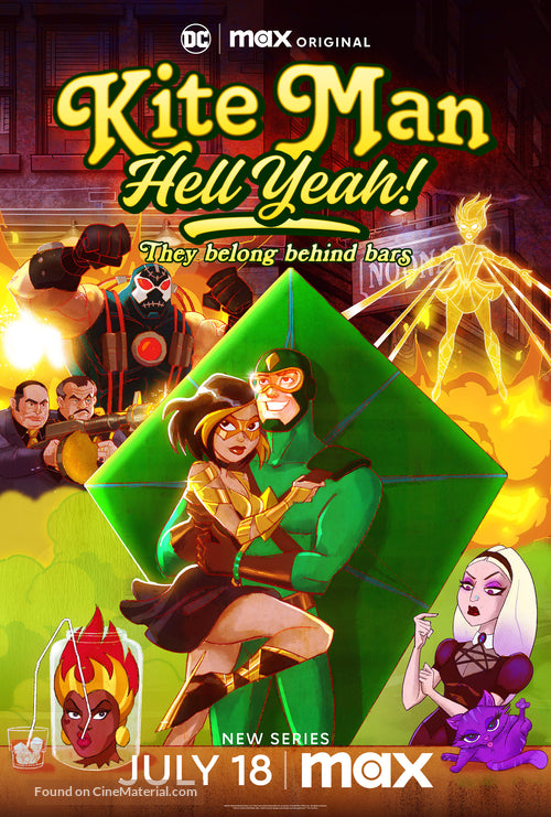 Kite Man: Hell Yeah TV Series Poster A2 Size