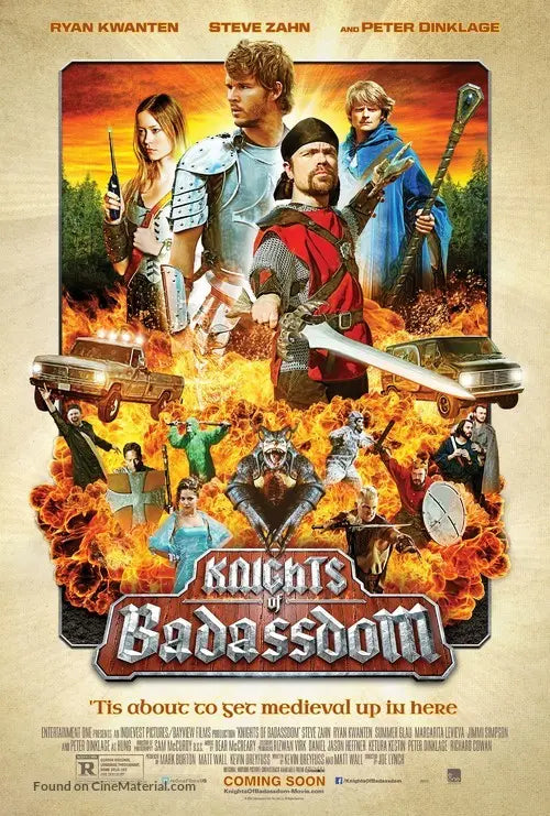 Pixel Demon Knights of Badassdom Movie Poster A2 Size
