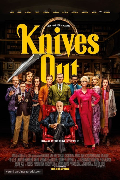 Knives Out A2 Movie Poster-Pixel Demon