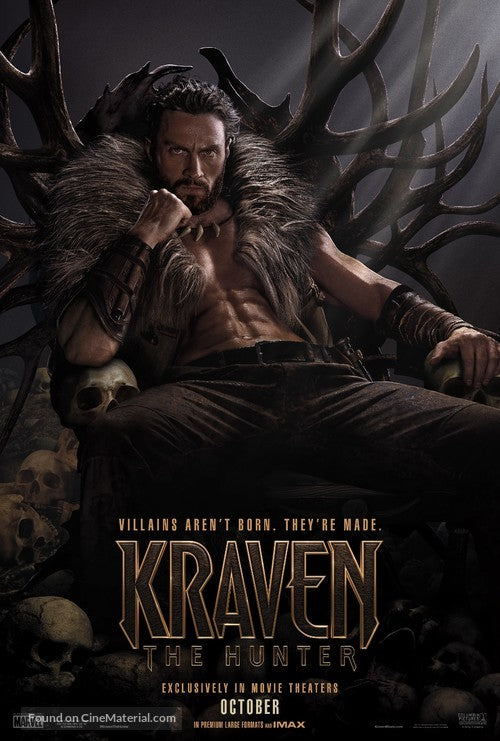 Kraven the Hunter A2 Movie Poster-Pixel Demon