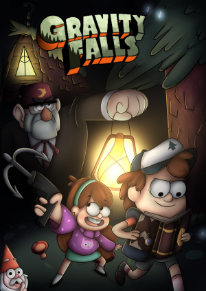 Gravity Falls TV Series Poster A2 Size Version 4