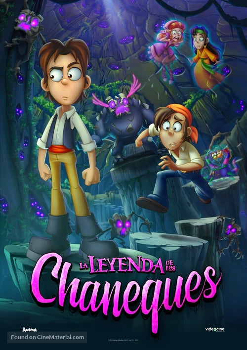 La Leyenda de los Chaneques A2 Movie Poster-Pixel Demon