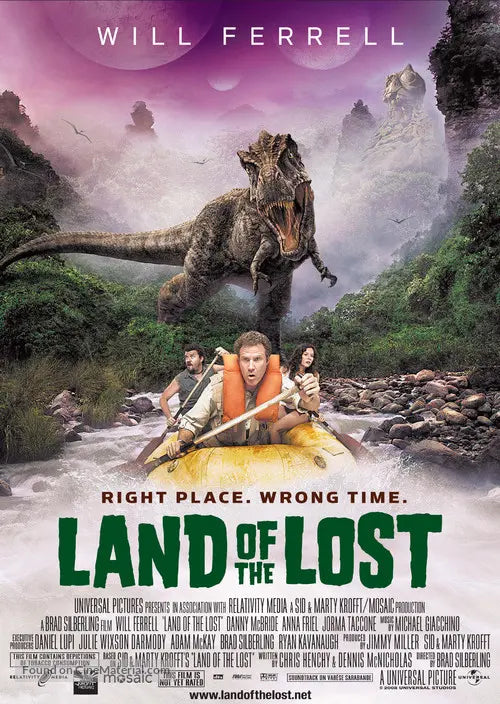 Land of the Lost Cinema Movie Poster A2 Size