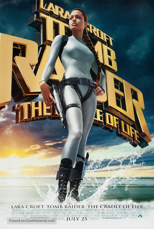 Lara Croft: Tomb Raider - The Cradle of Life Cinema Movie Poster A2 Size