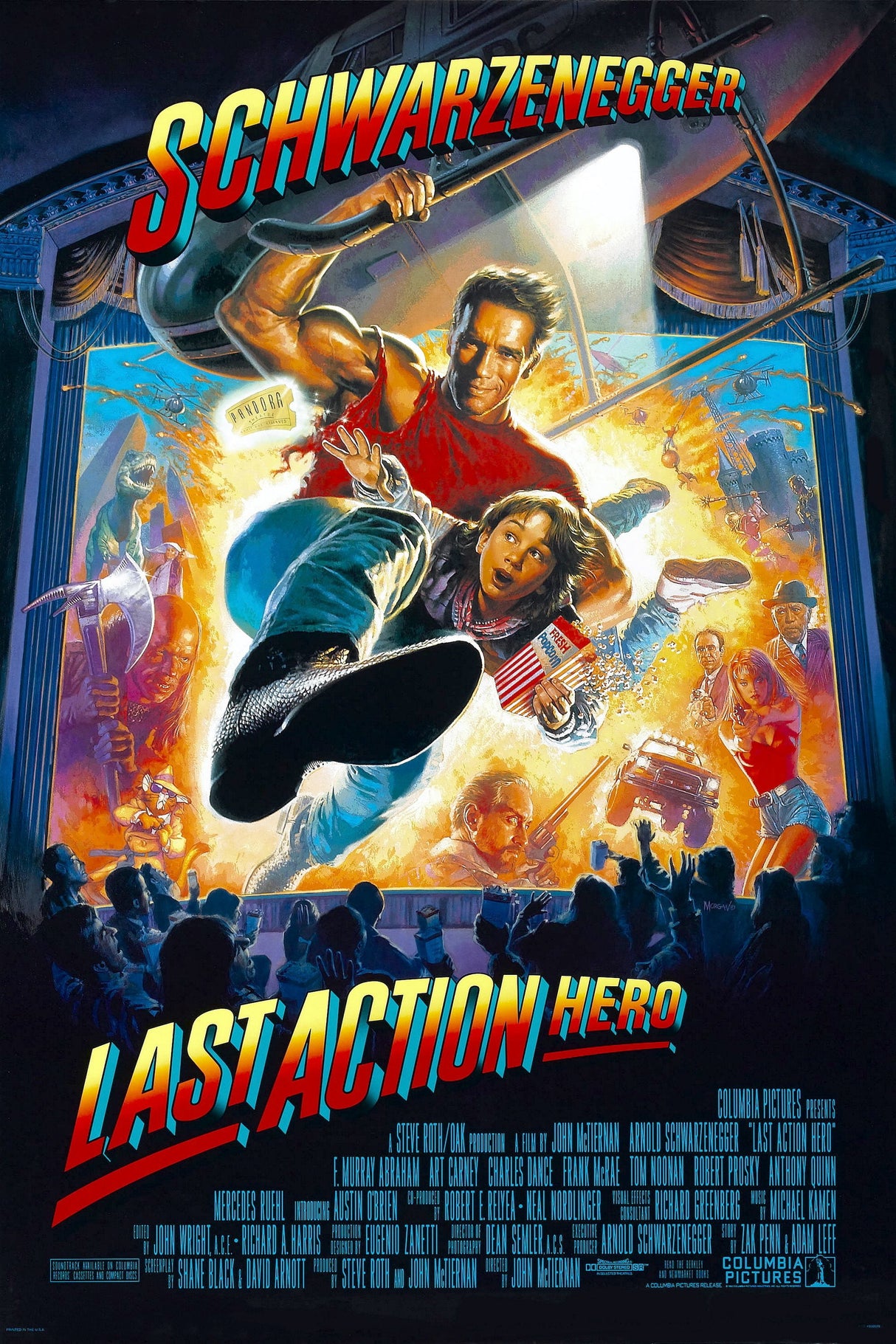 Last Action Hero A2 Size Movie Poster-Pixel Demon
