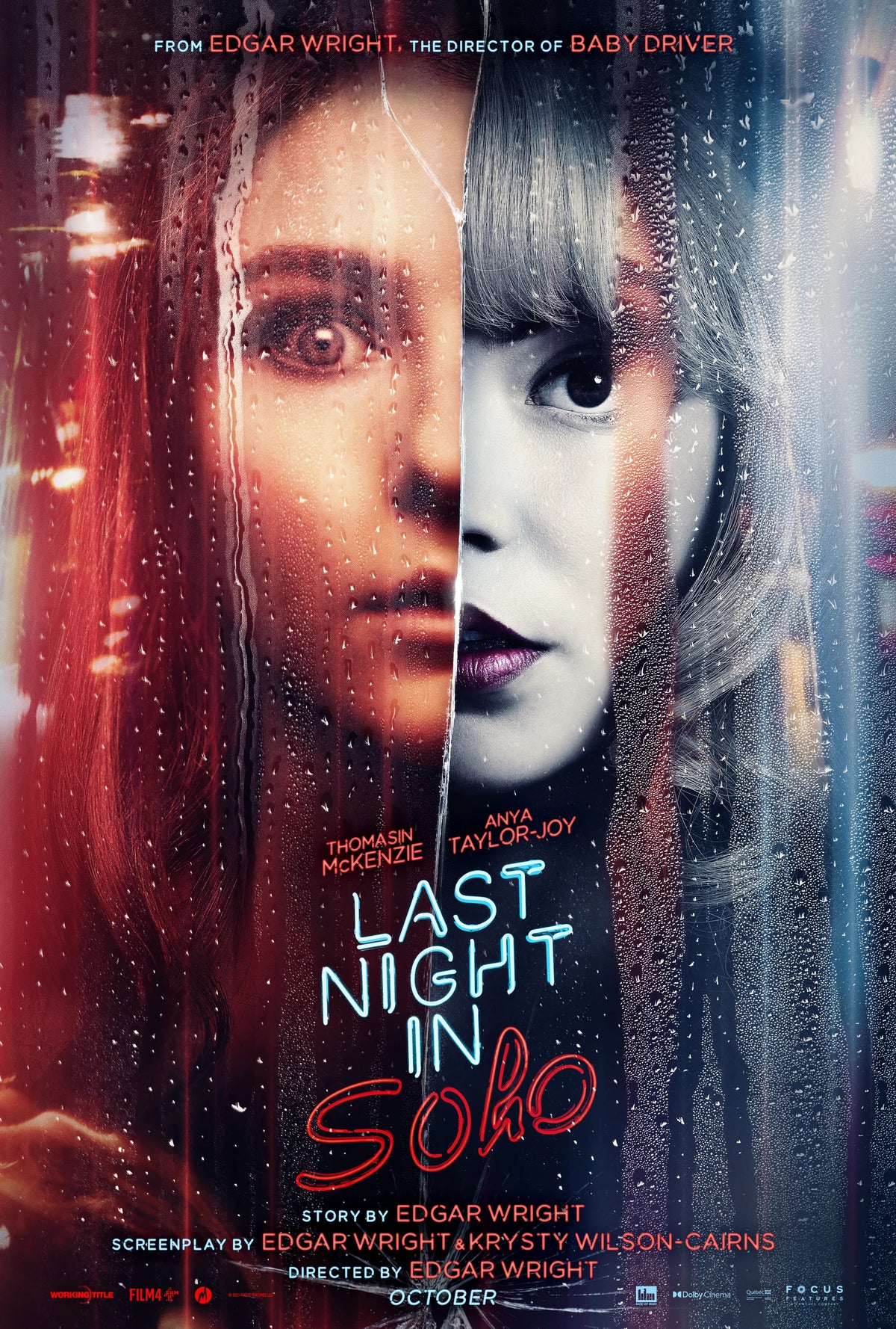 Last Night In Soho A2 Size Movie Poster-Pixel Demon