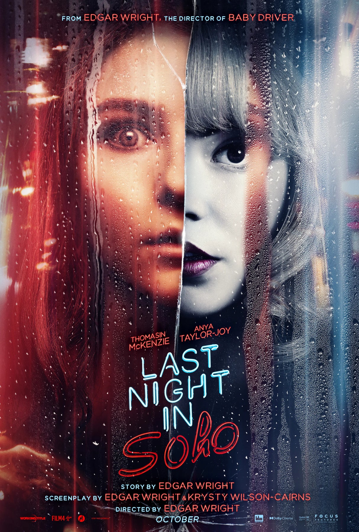 Last Night In Soho A2 Size Movie Poster-Pixel Demon