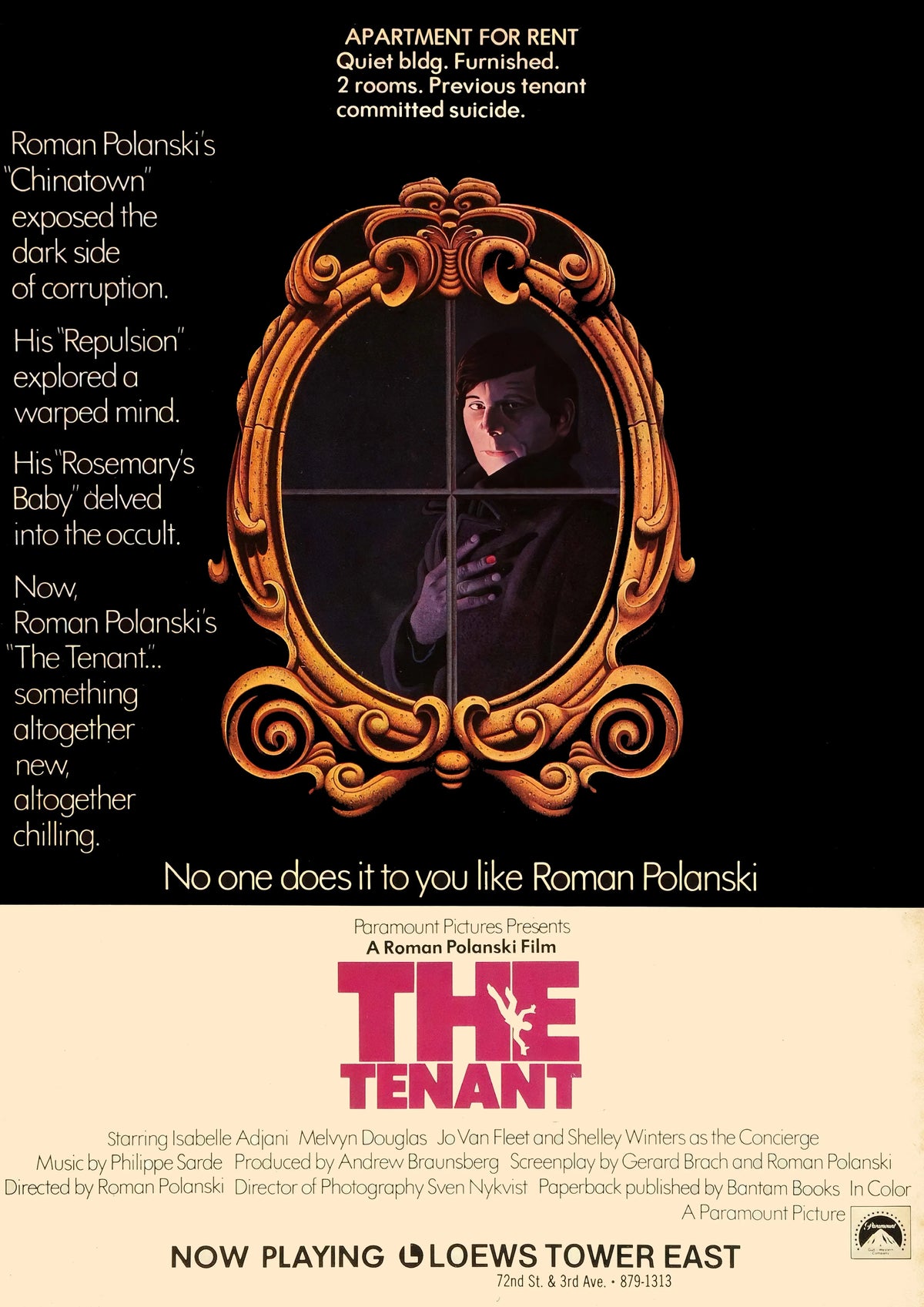 The Tenant A2 Size Movie Poster-Pixel Demon
