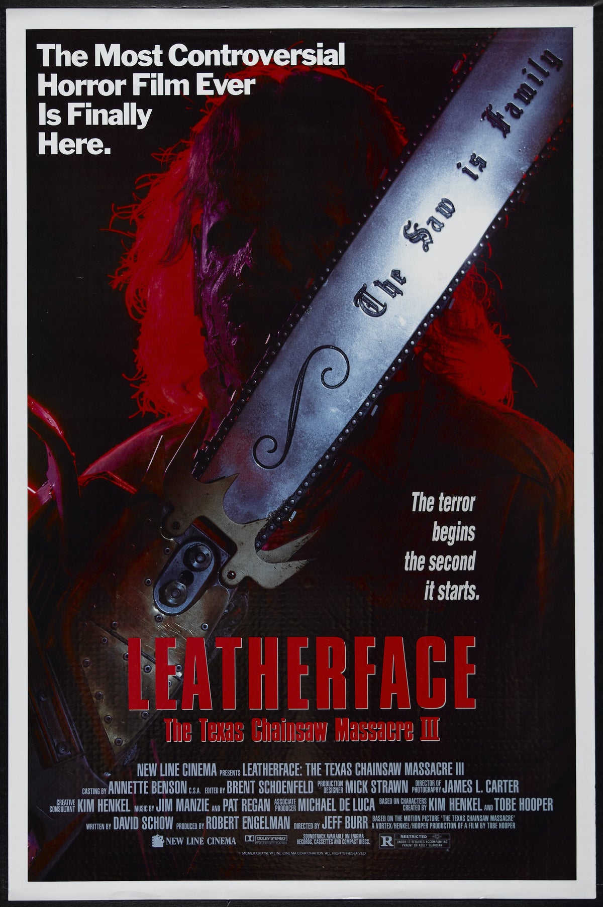 Leatherface A2 Size Movie Poster-Pixel Demon