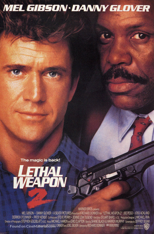 Lethal Weapon 2 A2 Movie Poster-Pixel Demon