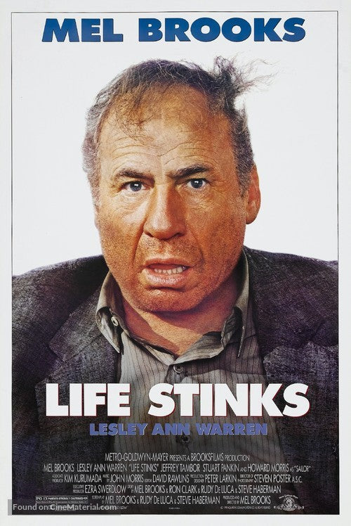 Pixel Demon Life Stinks Movie Poster A2 Size