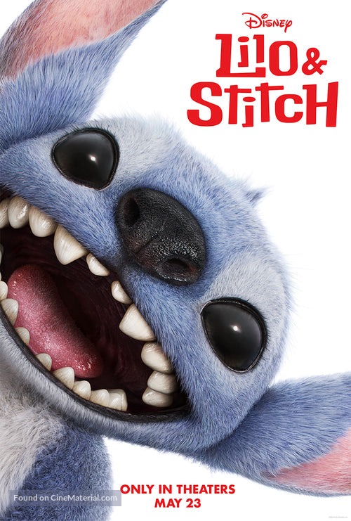 Lilo & Stitch 2025 Movie Poster A2 Size Vers 3