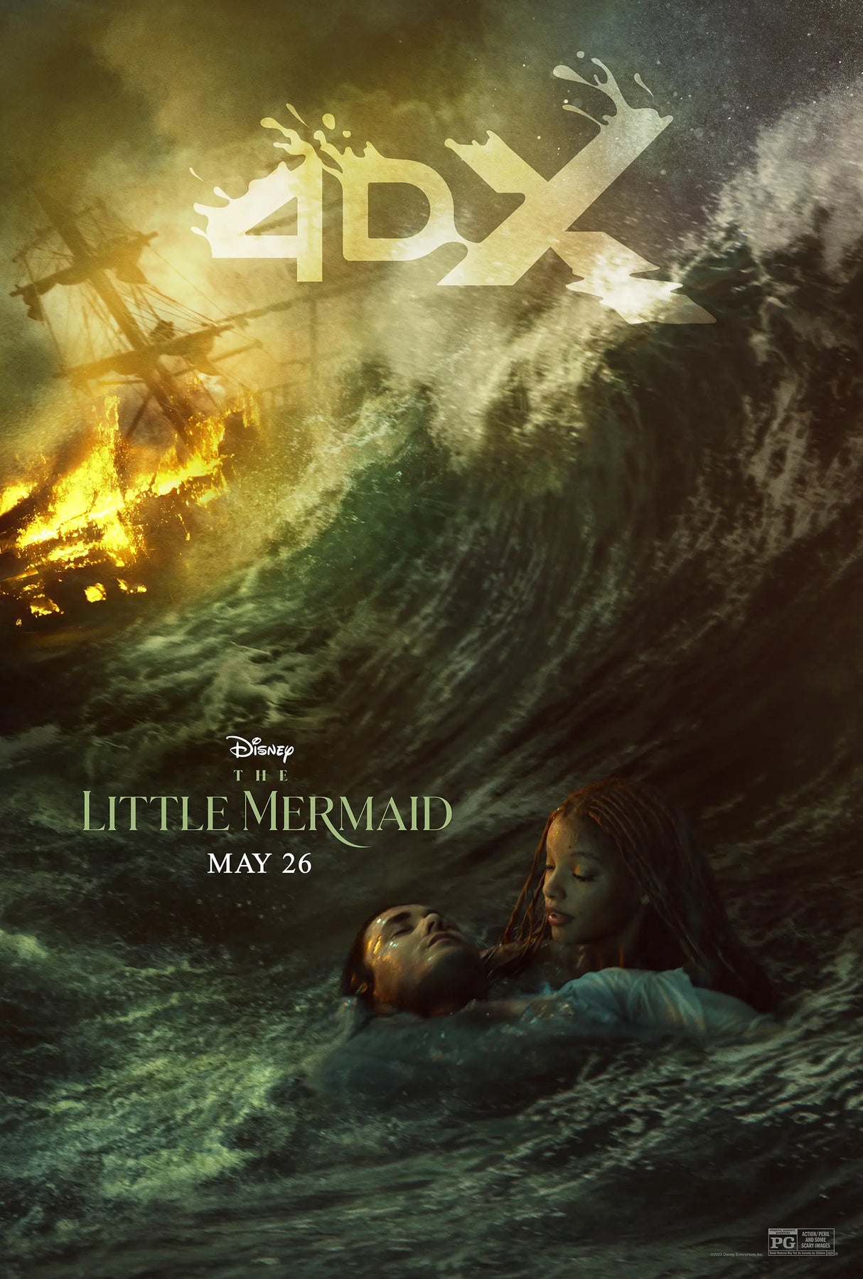 The Little Mermaid Design 1 A2 Size Movie Poster-Pixel Demon