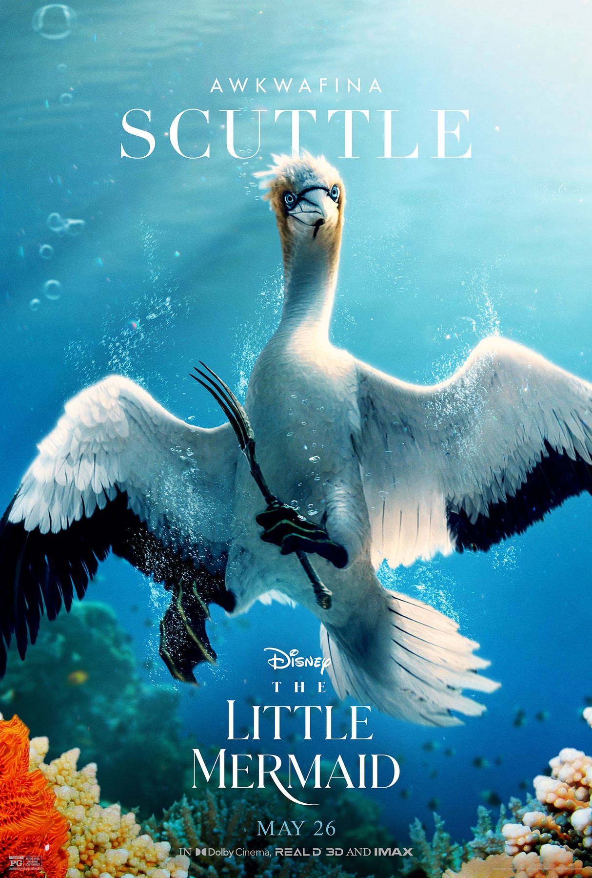 The Little Mermaid Design 9 A2 Size Movie Poster-Pixel Demon