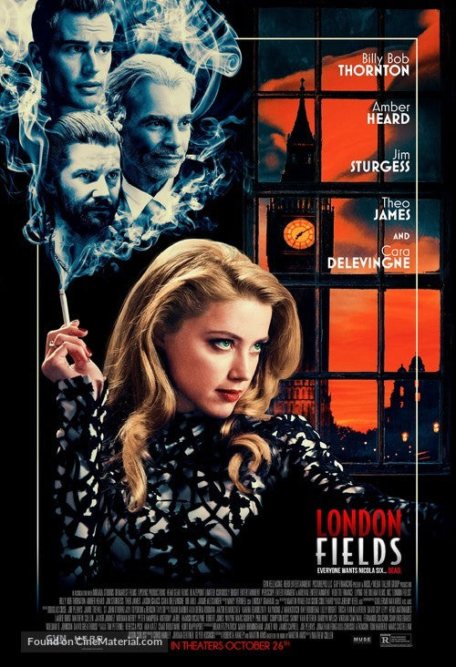 London Fields Cinema Movie Poster A2 Size