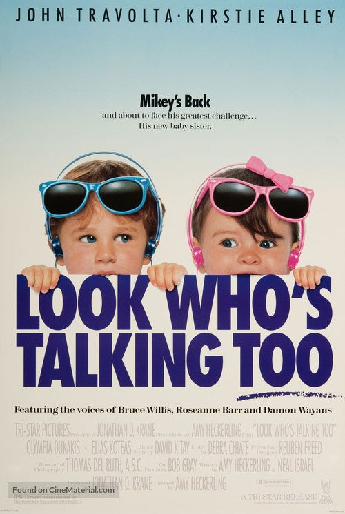 Pixel Demon Look Who's Talking Too Movie Poster A2 Size