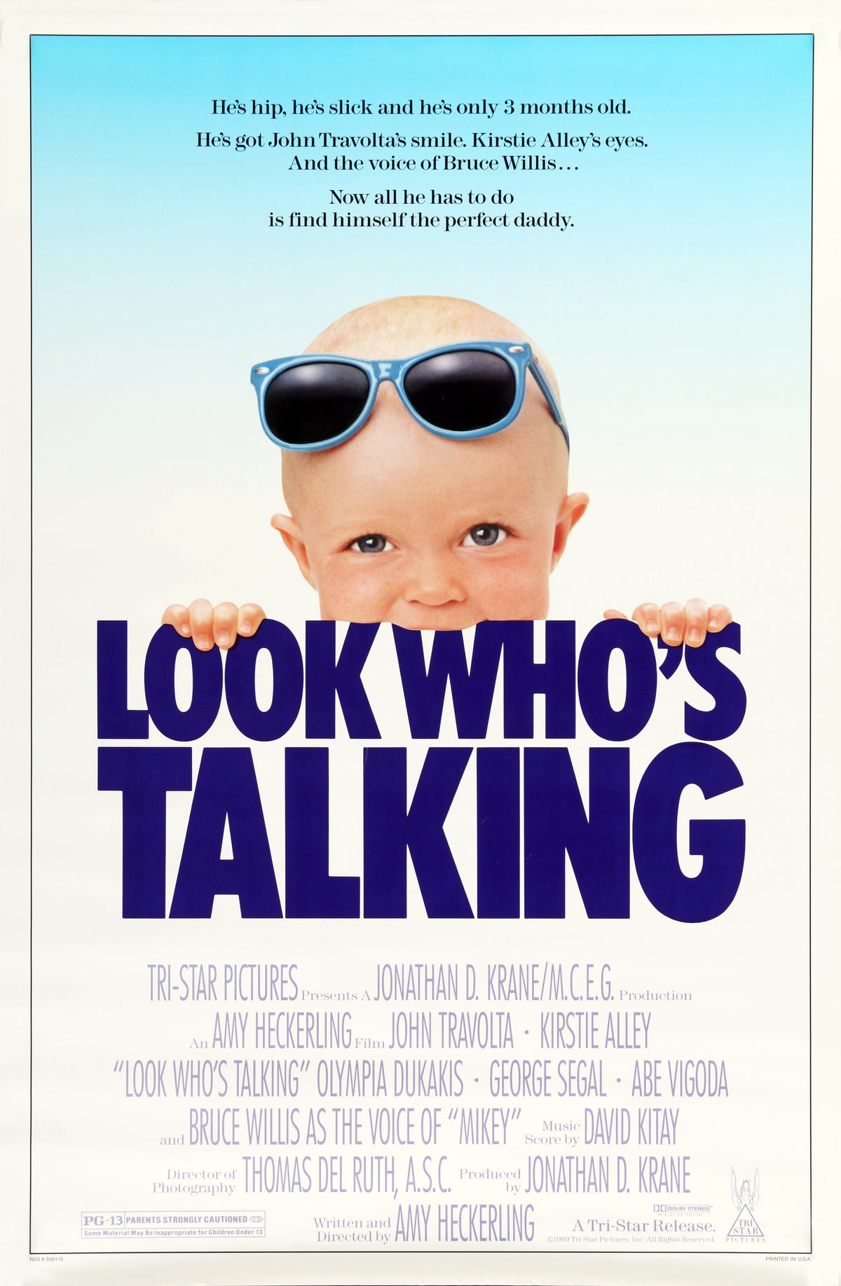Look Who's Talking A2 Size Movie Poster-Pixel Demon