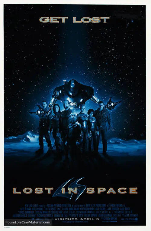 Lost in Space Cinema Movie Poster A2 Size