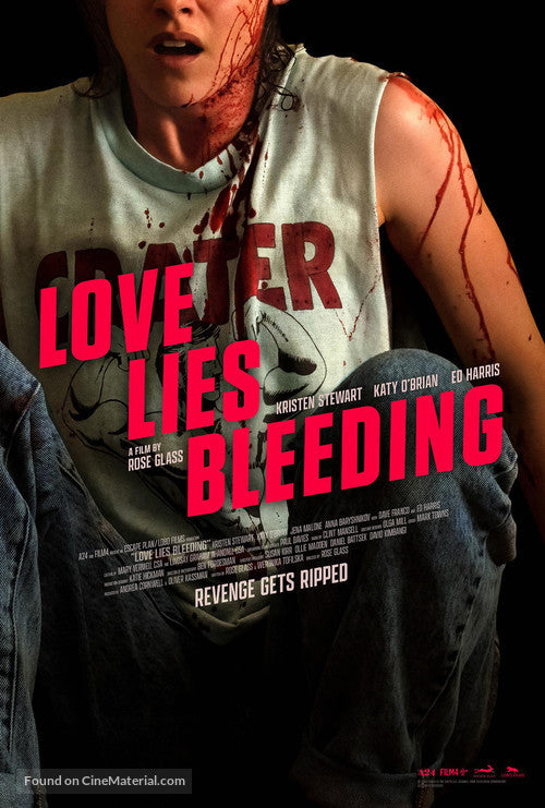 Love Lies Bleeding Cinema Movie Poster A2 Size Version 2