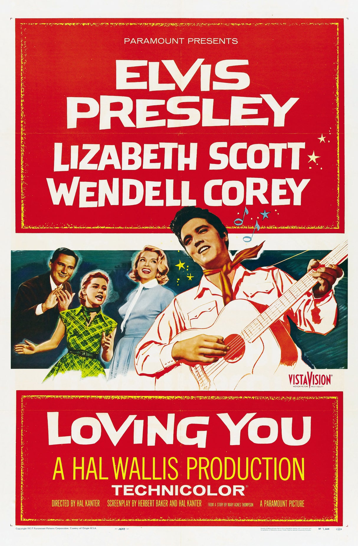 Elvis Presley Loving You A2 Size Movie Poster-Pixel Demon