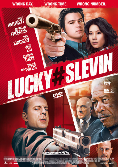 Lucky Number Slevin Cinema Movie Poster A2 Size